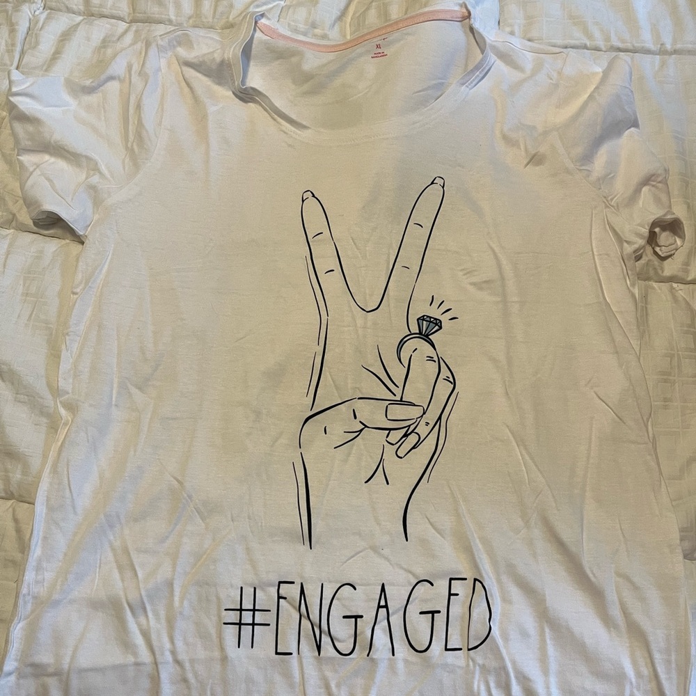 Engaged t- shirt